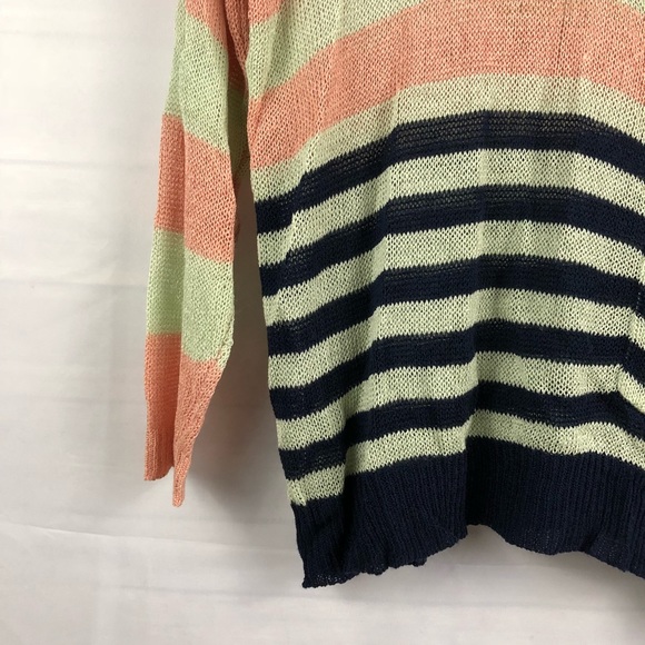 Cecico Striped Lightweight Sweater - Picture 3 of 6